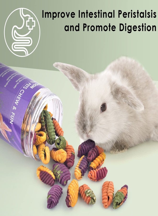ERKOON Chinchilla Treats, Chew Toys for Teeth for Rabbit Guinea Pig Gerbil Rat Dwarf Hamster(Small Size) - Image 5